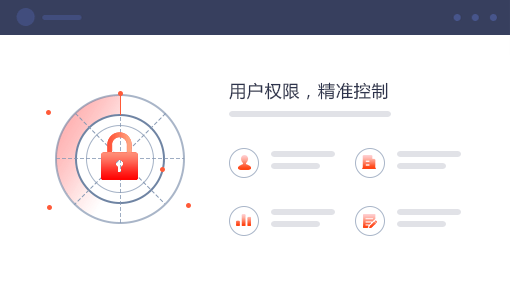 企业财务分析解决方案 用户权限，精准控制